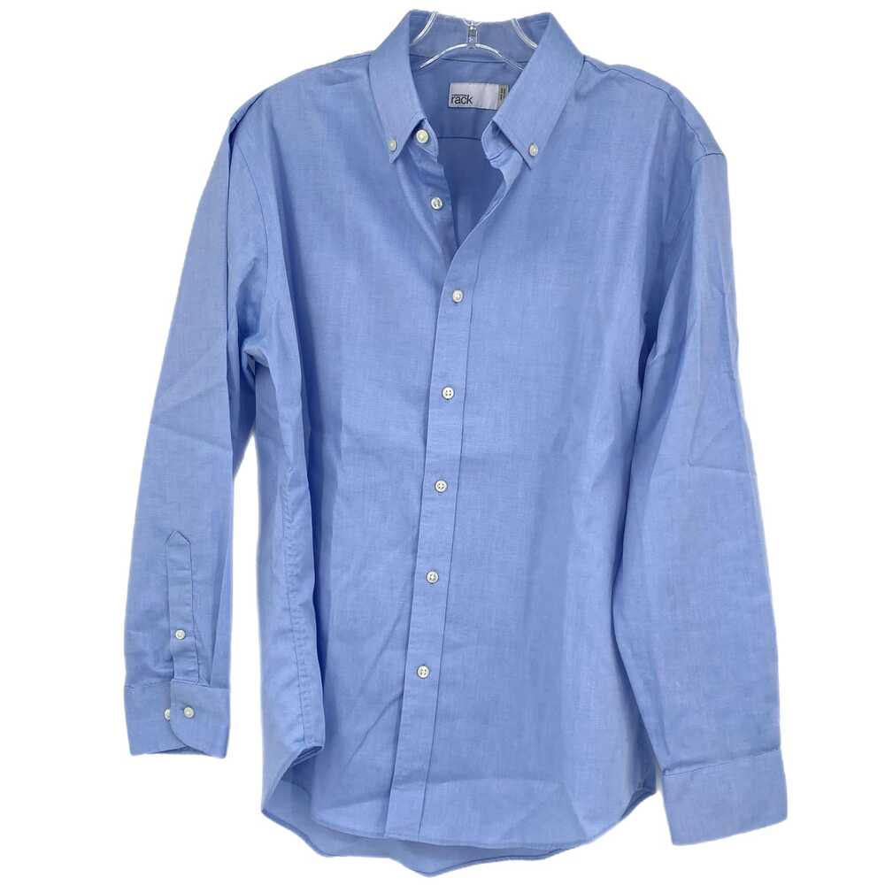 Nordstrom Blue Button-Up Shirt Long Sleeve | Mens 32